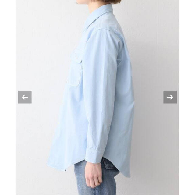 MADISONBLUE(マディソンブルー)の新品 MADISON BLUE HAMPTON SHIRT BS PASTEL レディースのトップス(シャツ/ブラウス(長袖/七分))の商品写真