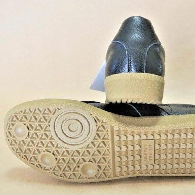 ジャーマントレーナー German Trainer 黒本革 26.0cm メンズの靴/シューズ(スニーカー)の商品写真