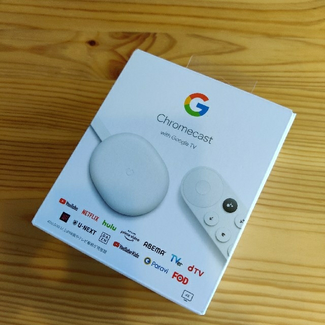 Google chromecast with GoogleTV