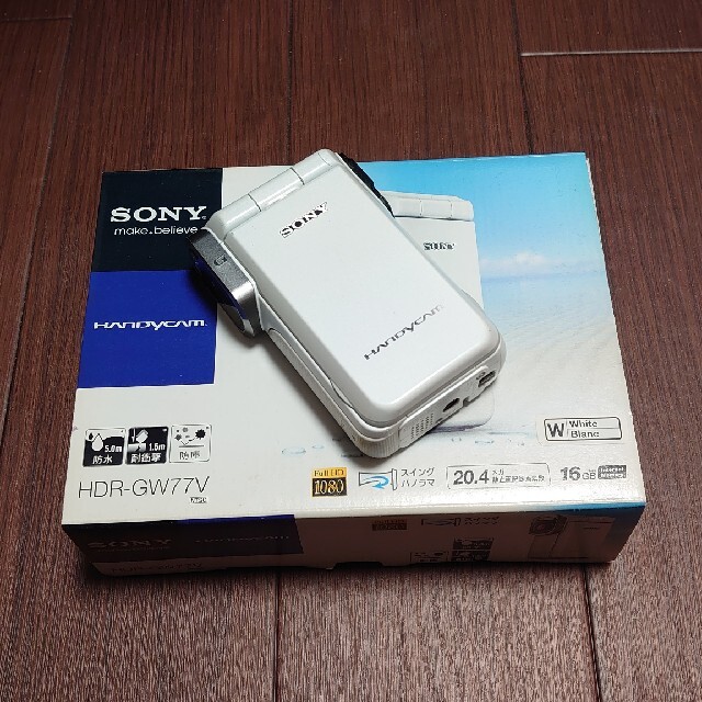 直販最激安 Mimi様専用 SONY HDR-GW77V(W) ソニー ビデオカメラ ビデオカメラ
