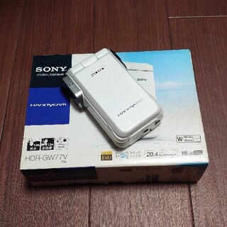 ソニー(SONY)のMimi様専用 SONY HDR-GW77V(W) ソニー ビデオカメラ(ビデオカメラ)