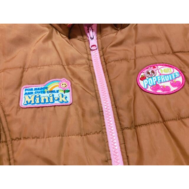 MINI-K(ミニケー)のレア★リバーシブル アウター MINI-K キッズ/ベビー/マタニティのキッズ服女の子用(90cm~)(ジャケット/上着)の商品写真