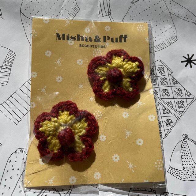 Caramel baby&child (キャラメルベビー&チャイルド)の新品　misha and puff フラワークリップ キッズ/ベビー/マタニティのこども用ファッション小物(その他)の商品写真