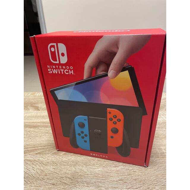 Nintendo Switch(ニンテンドースイッチ)の新品未開封　Nintendo Switch (有機ELモデル） エンタメ/ホビーのゲームソフト/ゲーム機本体(家庭用ゲーム機本体)の商品写真