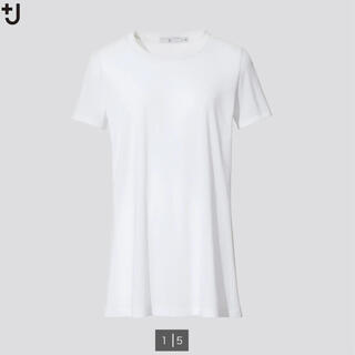 ユニクロ(UNIQLO)の美品　＋J スーピマコットンクルーネックT(Tシャツ(半袖/袖なし))