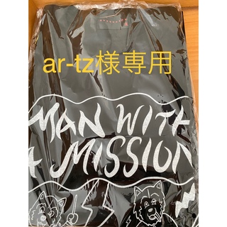マンウィズアミッション(MAN WITH A MISSION)の【ar-tz様専用】MAN  WITH　A  MISSIONコラボTシャツ(Tシャツ/カットソー(半袖/袖なし))