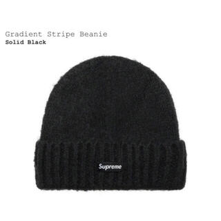 シュプリーム(Supreme)のSupreme Gradient Stripe Beanie black (ニット帽/ビーニー)