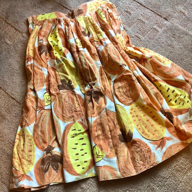 1950s 60s flower skirt