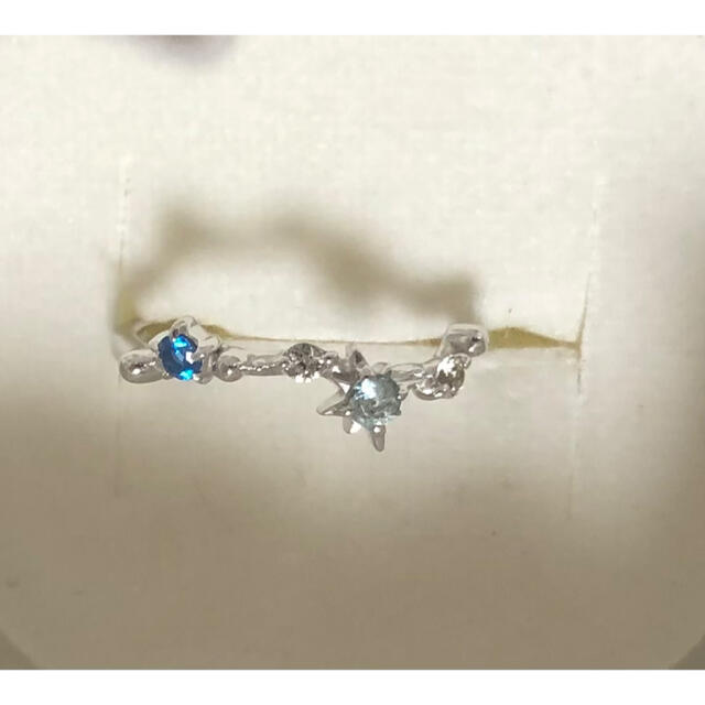 STAR JEWELRY - スタージュエリー 北斗七星 K10 ピンキーリング STAR JEWELRY - スタージュエリー 北斗七星 K10 ピンキーリング
