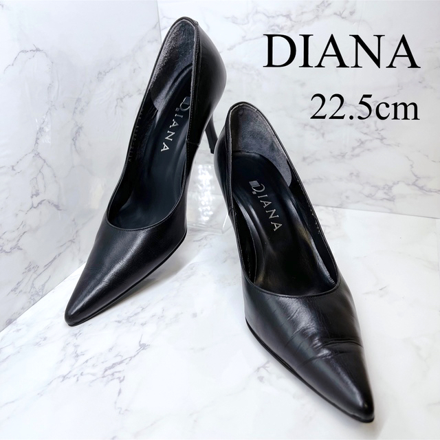 DIANA - 【美品✨定番】ダイアナ パンプス 22.5cm ブラックの通販 by