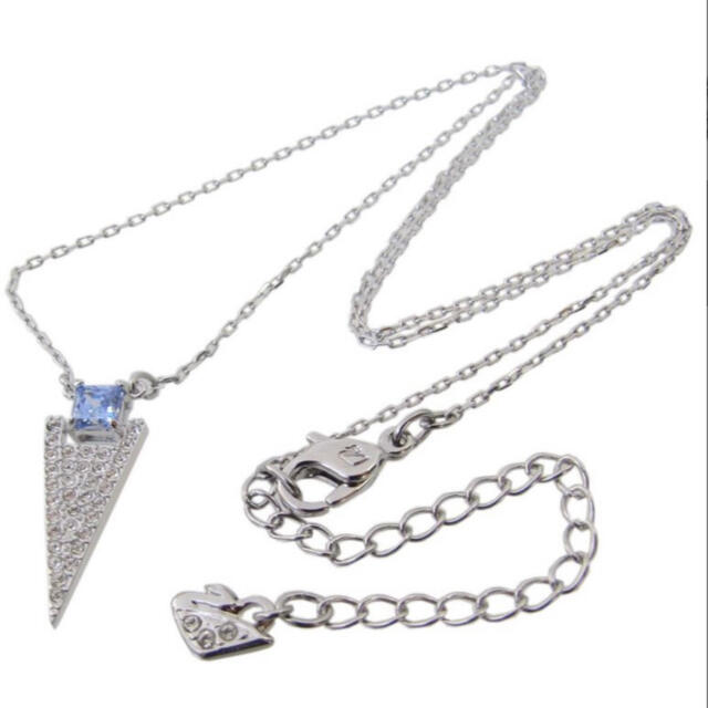 美品 SWAROVSKI スワロフスキー Funkファンク ネックレス シルバー う