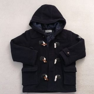 メンズクラブ(Men's Club)の120cm MEN'SCLUB MINI フード付きダッフルコート ネイビー(コート)