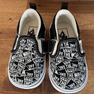 ヴァンズ(VANS)のVANS 総柄スリッポン13.5cm(スニーカー)