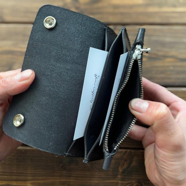 ヌメ革/手縫い トラッカーウォレット ミドルサイズ】 | www.arcticair.ca
