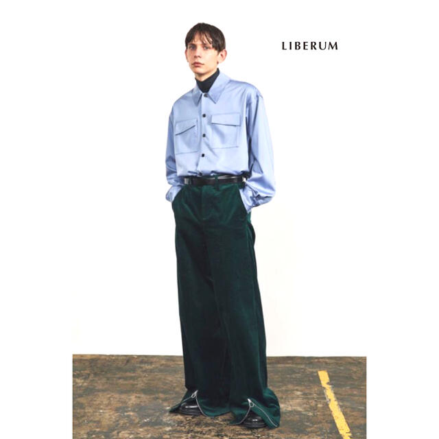 JOHN LAWRENCE SULLIVAN(ジョンローレンスサリバン)の★LIBERUM リベルム CORDUROY WIDE PANTS 2019AW メンズのパンツ(チノパン)の商品写真