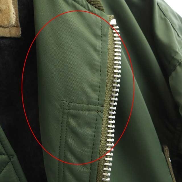 sacai(サカイ)のサカイ ドッキング フライトボンバージャケット ブルゾン ジップアップ メンズのジャケット/アウター(ブルゾン)の商品写真
