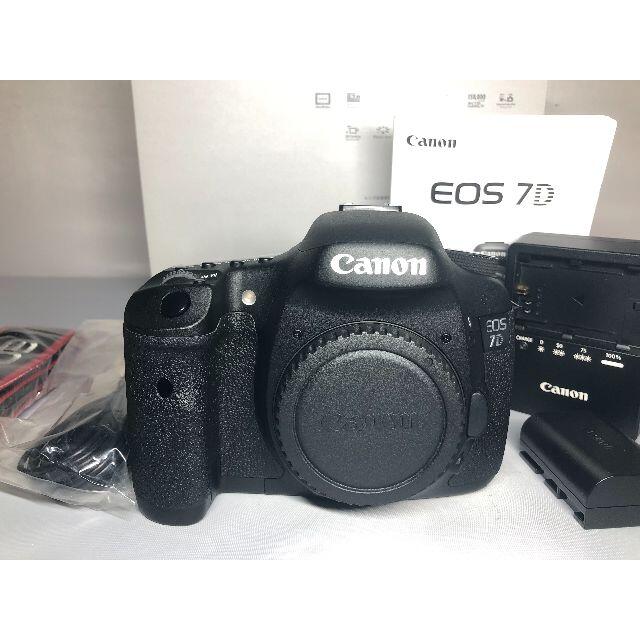 【誠実】 - Canon 新品級 ボディ 7D EOS キヤノン 付属品付き デジタル一眼