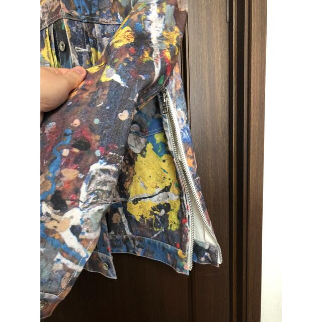 Denim Jacket Sacai × Jackson Pollock 3