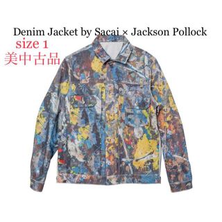 サカイ(sacai)のDenim Jacket Sacai × Jackson Pollock(Gジャン/デニムジャケット)