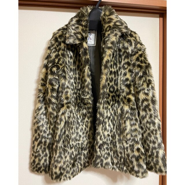 MOUSSY 【定価:17,380円】LEOPARD FUZZY JACKET