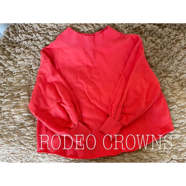 RODEO CROWNS(ロデオクラウンズ)の＊最終価格＊　【RODEO CROWNS】トレーナー　スウェット　FREE レディースのトップス(トレーナー/スウェット)の商品写真