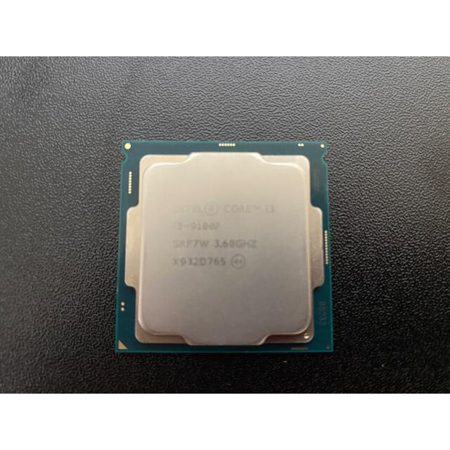 intel core i3 9100F - PCパーツ