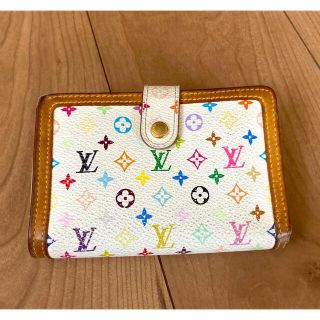 ルイヴィトン(LOUIS VUITTON)の【なおっちさん専用】二つ折り財布　がま口　マルチカラー(財布)