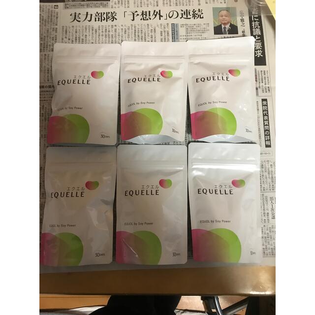 大塚製薬 エクエル EQUELLE 30日分(120粒) ×6袋 正規品-