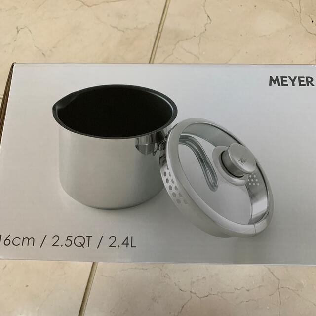 MEYER(マイヤー)のMEYER  MAXIM  16cm2.4ℓ インテリア/住まい/日用品のキッチン/食器(鍋/フライパン)の商品写真