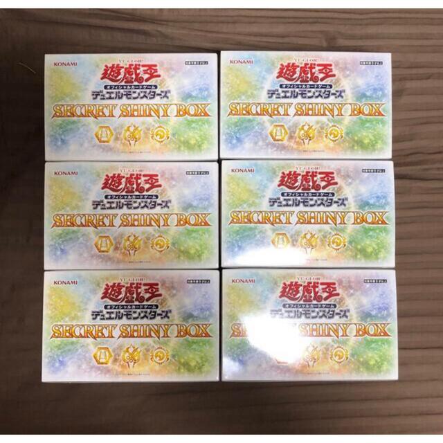 遊戯王デュエルモンスターズ SECRET SHINY BOX 6BOX