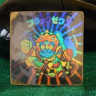 旧ビックリマン チョコ シール 第6弾 ヘッド ブラックゼウス