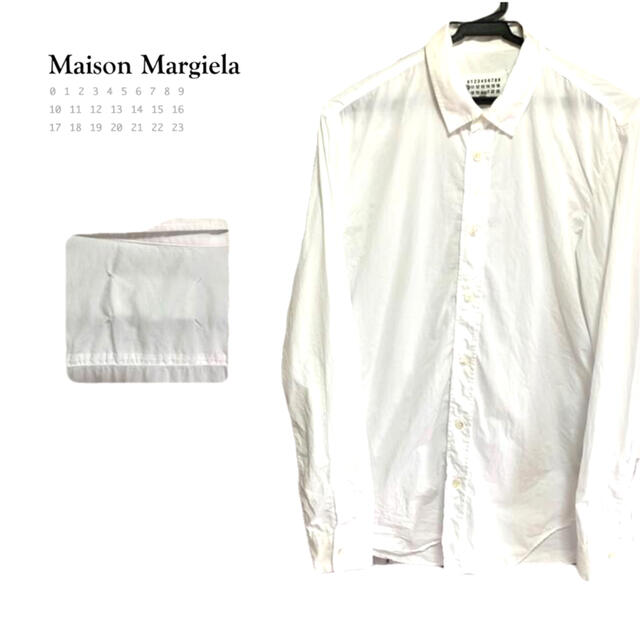 Maison Martin Margiela - 希少★Maison Margiel メゾンマルジェラ 四つタグ ここのえ シャツの通販 by