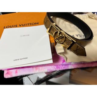 ルイヴィトン(LOUIS VUITTON)のサンチュール・ドーフィーヌ 25MM リバーシブル  ルイヴィトン  ベルト(ベルト)