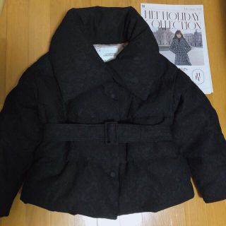 herlipto🖤Lace Shell Belted Down Jacketの通販 by カナデナル|ラクマ