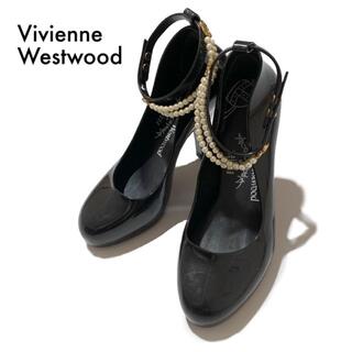 Vivienne Westwood - ヴィヴィアンウエストウッドメリッサラバー ヒールサンダル ハイヒール 2連パール