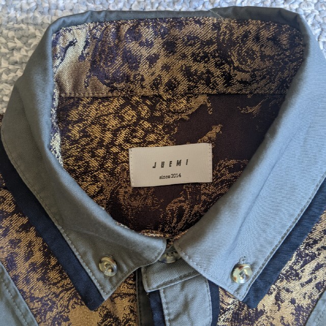 EMODA(エモダ)のJUEMI　ジャガード切り替えシャツ レディースのトップス(シャツ/ブラウス(長袖/七分))の商品写真