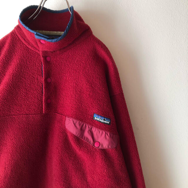 patagonia(パタゴニア)の【人気】patagonia シンチラフリース スナップt 2006年製 ボルドー メンズのジャケット/アウター(ブルゾン)の商品写真