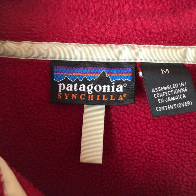 patagonia(パタゴニア)の【人気】patagonia シンチラフリース スナップt 2006年製 ボルドー メンズのジャケット/アウター(ブルゾン)の商品写真
