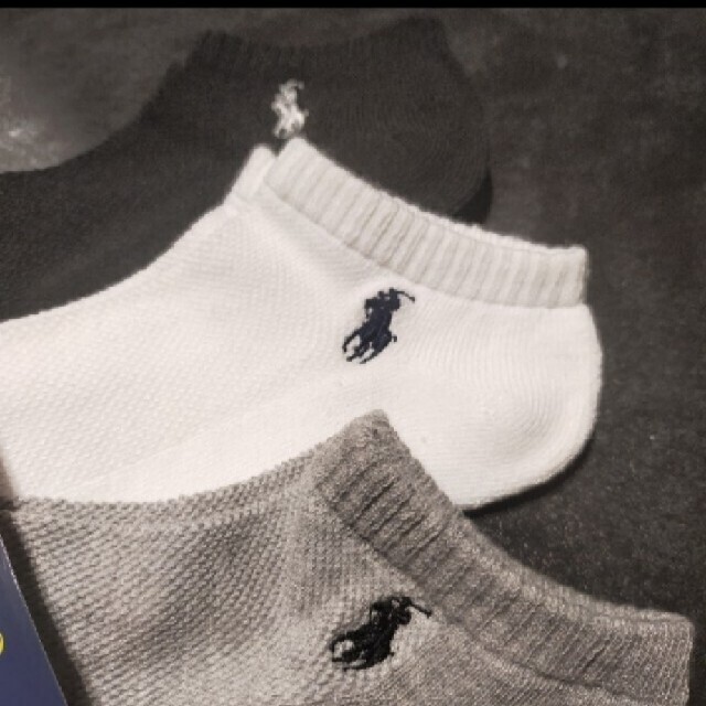 Ralph Lauren(ラルフローレン)の匿名発送　ラルフローレン　ソックス　3足 レディースのレッグウェア(ソックス)の商品写真