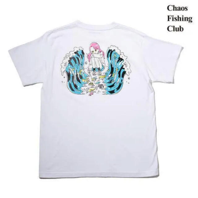 Chaos Fishing Club SEATREMORS 白 XL Tシャツ