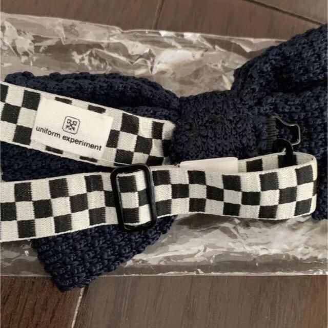 uniform experiment BOW TIE 蝶ネクタイ 紺 ネイビー uniform experiment BOW TIE 蝶ネクタイ 紺 ネイビー