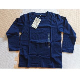 ムジルシリョウヒン(MUJI (無印良品))のsuka様専用  無印良品 Tシャツ 紺色 110(Tシャツ/カットソー)