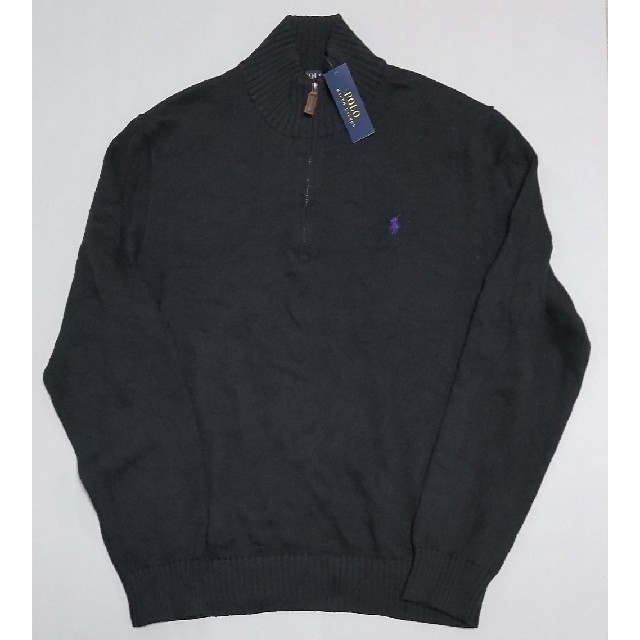 POLO RALPH LAUREN(ポロラルフローレン)の新品！ラルフローレンハーフジップ メンズのトップス(ニット/セーター)の商品写真