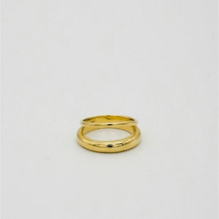 ビューティアンドユースユナイテッドアローズ(BEAUTY&YOUTH UNITED ARROWS)のvebet  double ring gold 5号(リング(指輪))