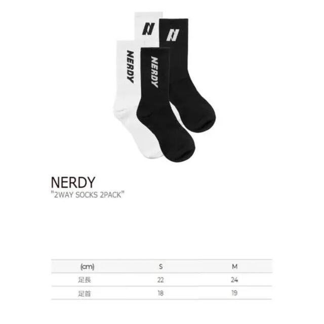 Nerdy DNA ノルディ ソックス　靴下　新品未開封 レディースのレッグウェア(ソックス)の商品写真