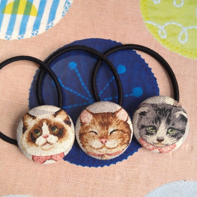 1着でも送料無料】 猫 ねこ ネコ イチゴ いちご くるみボタン
