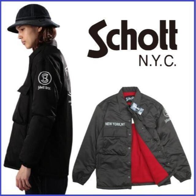 schott(ショット)の新品未使用 定価2.2万円 ショット Schott  コーチジャケット ブルゾン メンズのジャケット/アウター(ブルゾン)の商品写真
