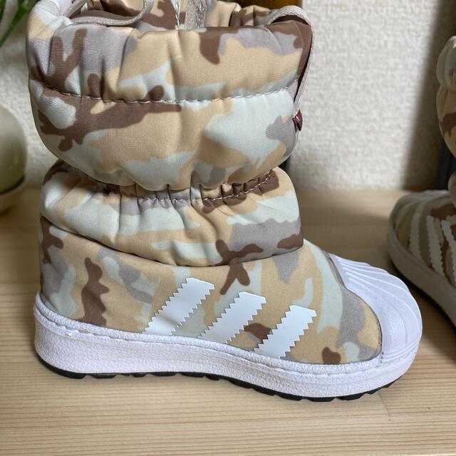 adidas(アディダス)のadidasスノーブーツ12cm キッズ/ベビー/マタニティのベビー靴/シューズ(~14cm)(ブーツ)の商品写真