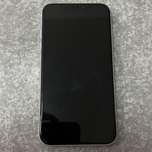 【動作確認済】Apple iPhone XR 128GB SIMフリーホワイト