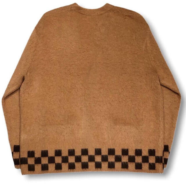 Supreme(シュプリーム)のSupreme Brushed Checkerboard Cardigan L メンズのトップス(カーディガン)の商品写真